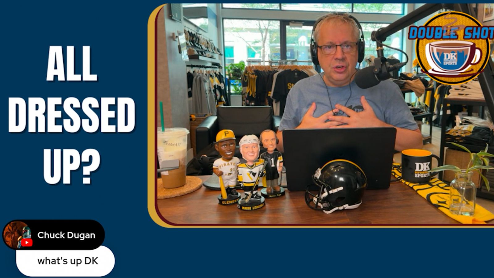 DK’s Double Shot of Steelers: All dressed up? taken in Downtown (Videos)
